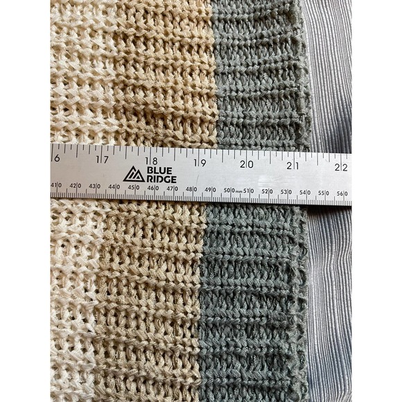 Altar'd State Womens Size S/M Sweater Striped Long Sleeve Pullover Oversized - Picture 4 of 9